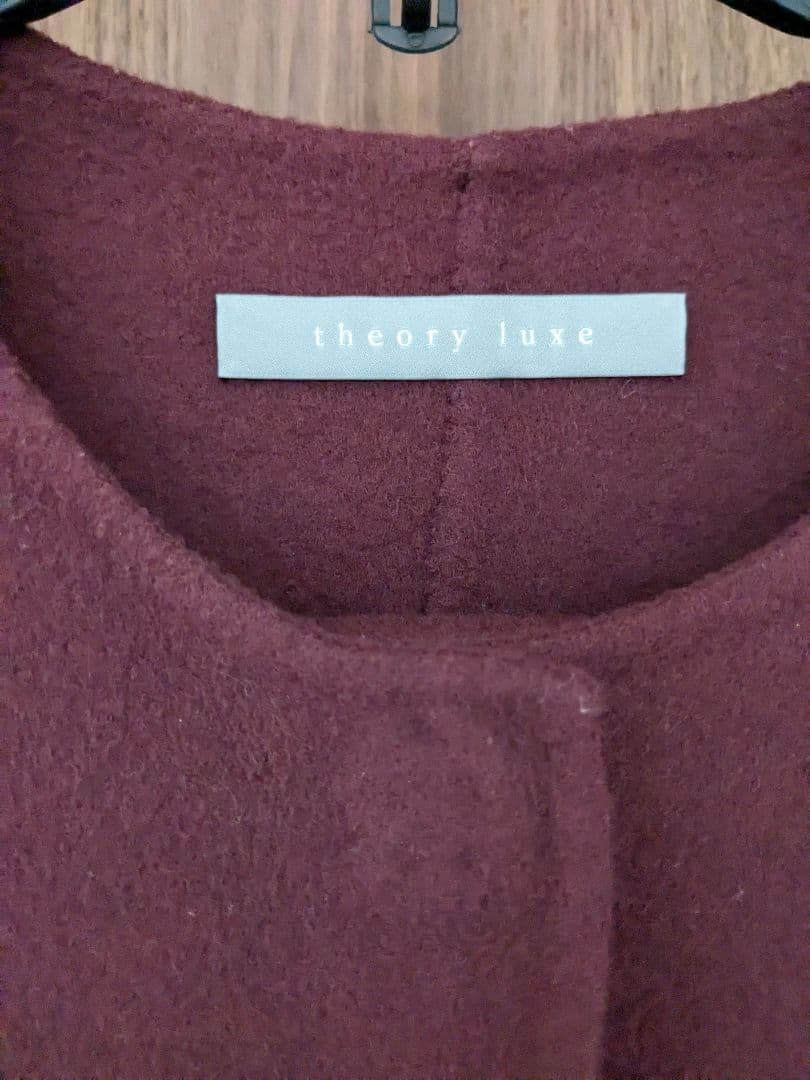 Theory LUXE　コート　ストール付き