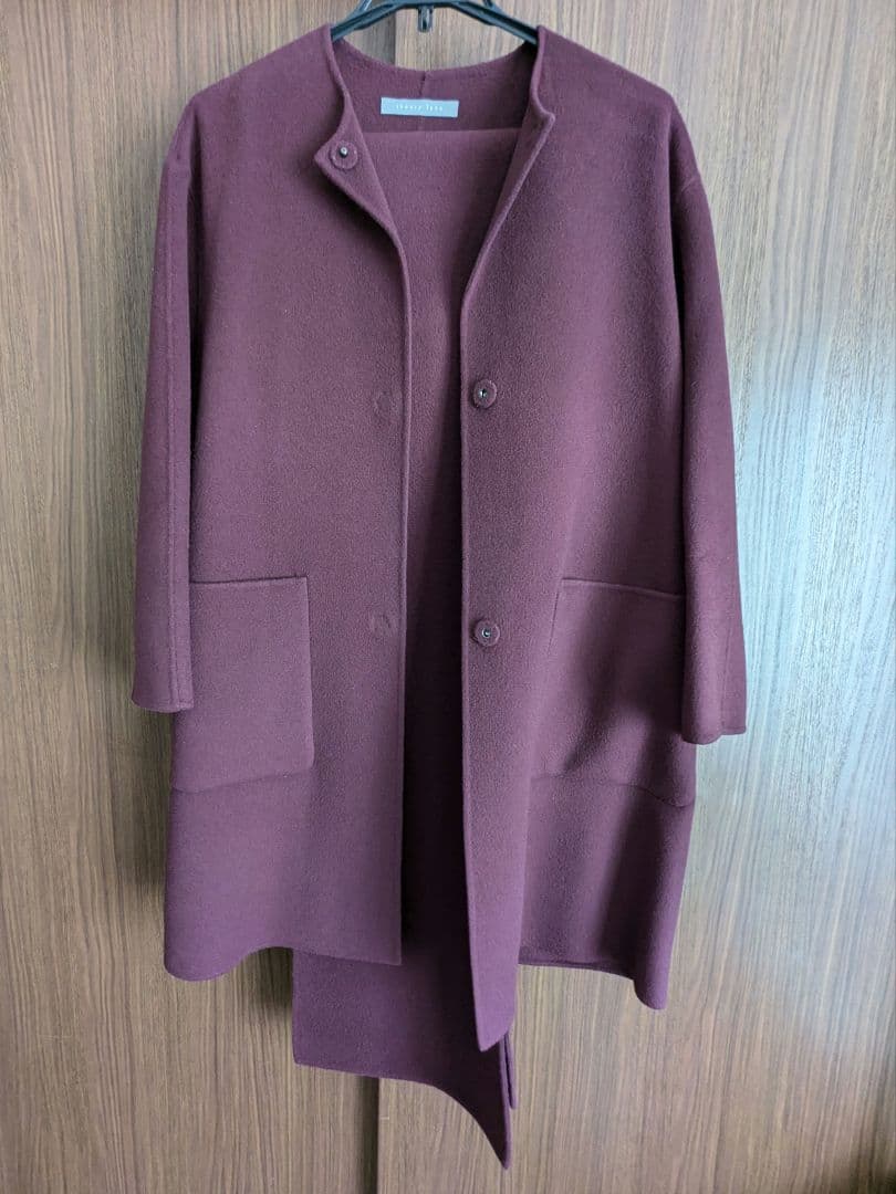 Theory LUXE　コート　ストール付き