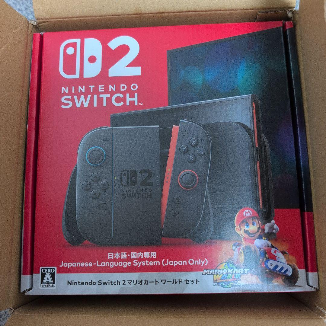 新品未開封Nintendo Switch 2 日本語専用 マリオカートセット