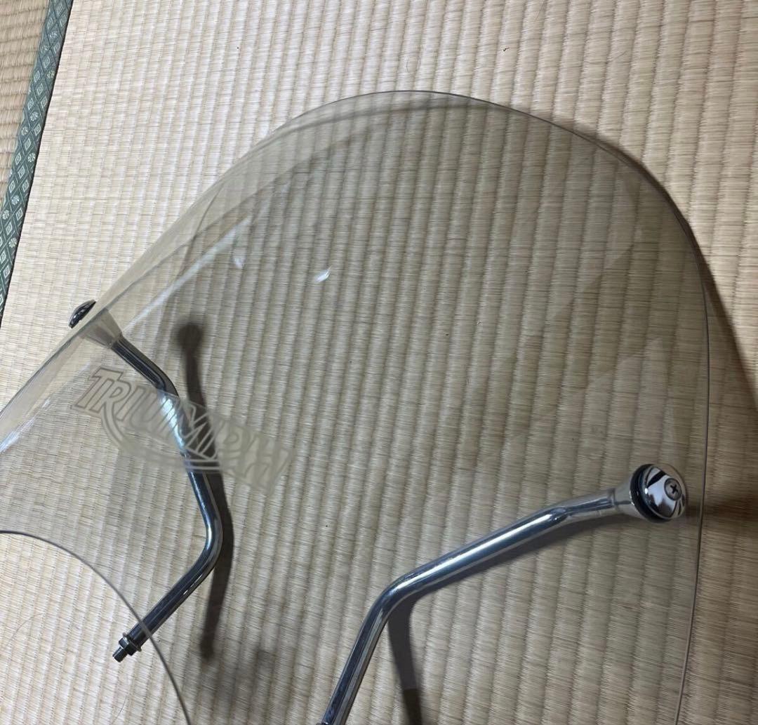 ★希少 ボンネビル T100 純正 サマースクリーン