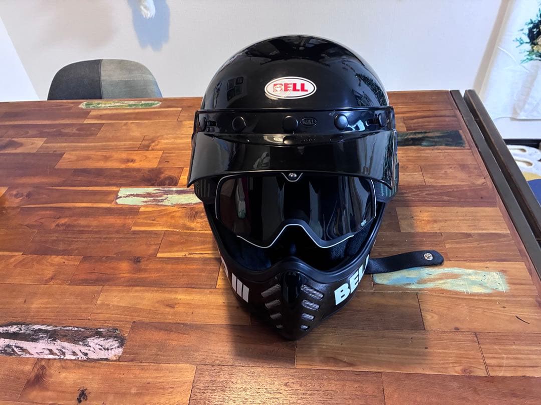 BELL MOTO 3フルフェイスヘルメット ブラック