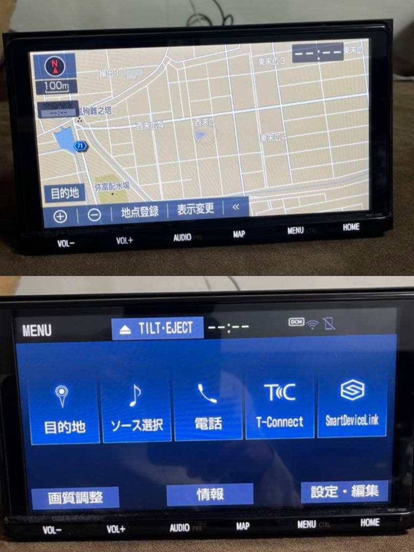 NSZT-Y68T 2019年地図データナビゲーション