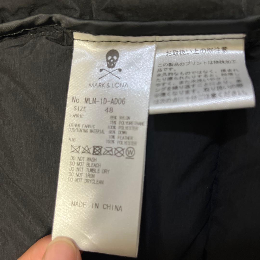 MARK & LONA ブラック ダウンジャケット