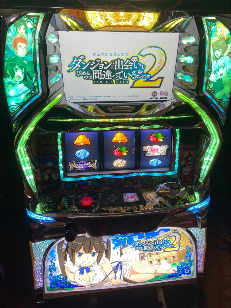 ダンまち2 パチスロ実機