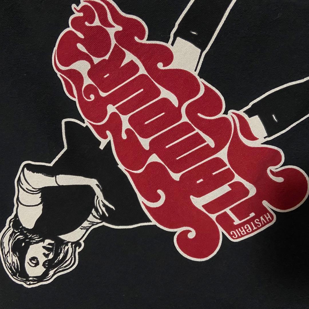 ゆ　ヒステリックグラマー 長袖 ロンT ヒスガール ビックロゴ