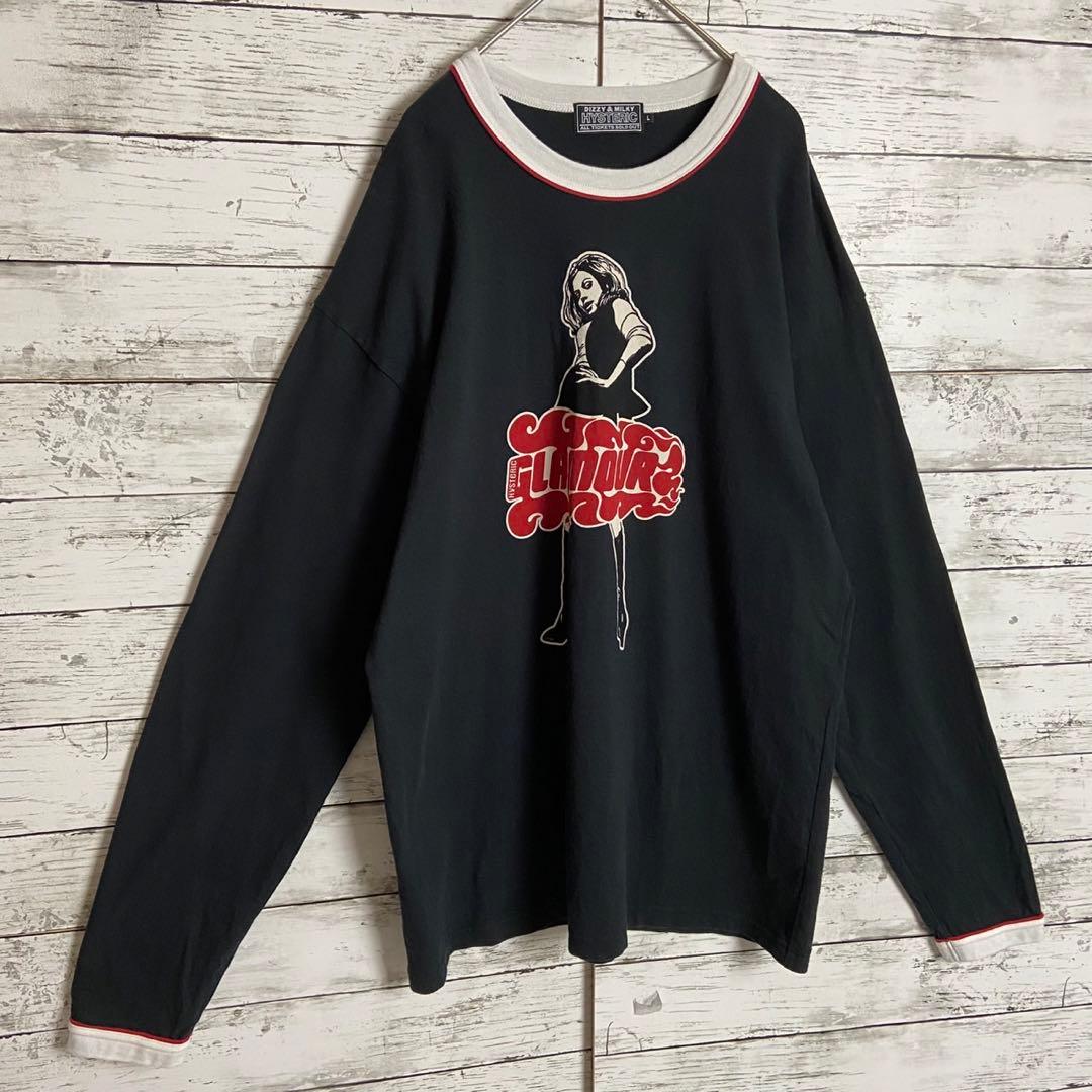 ゆ　ヒステリックグラマー 長袖 ロンT ヒスガール ビックロゴ