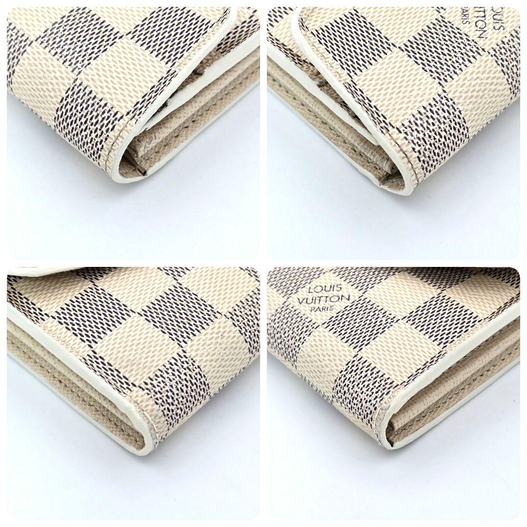 新型 ルイヴィトン ポルトフォイユ サラ ダミエアズール 長財布 N63208