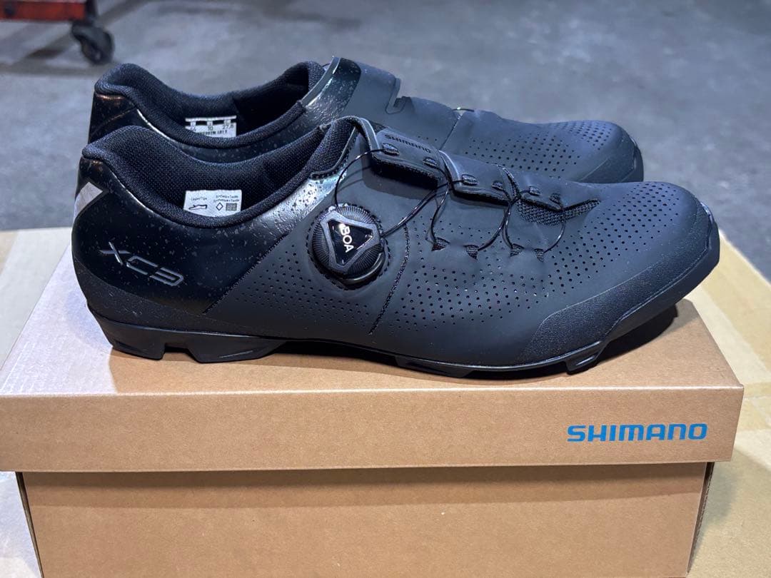 SHIMANO XC3 シューズ ブラック 44 WIDE
