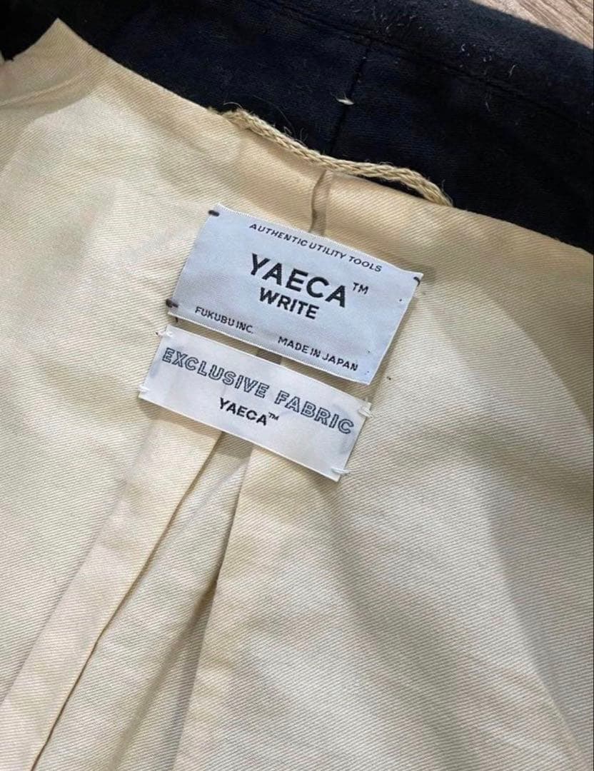 YAECA WRITE Lサイズ　テーラードジャケット 黒