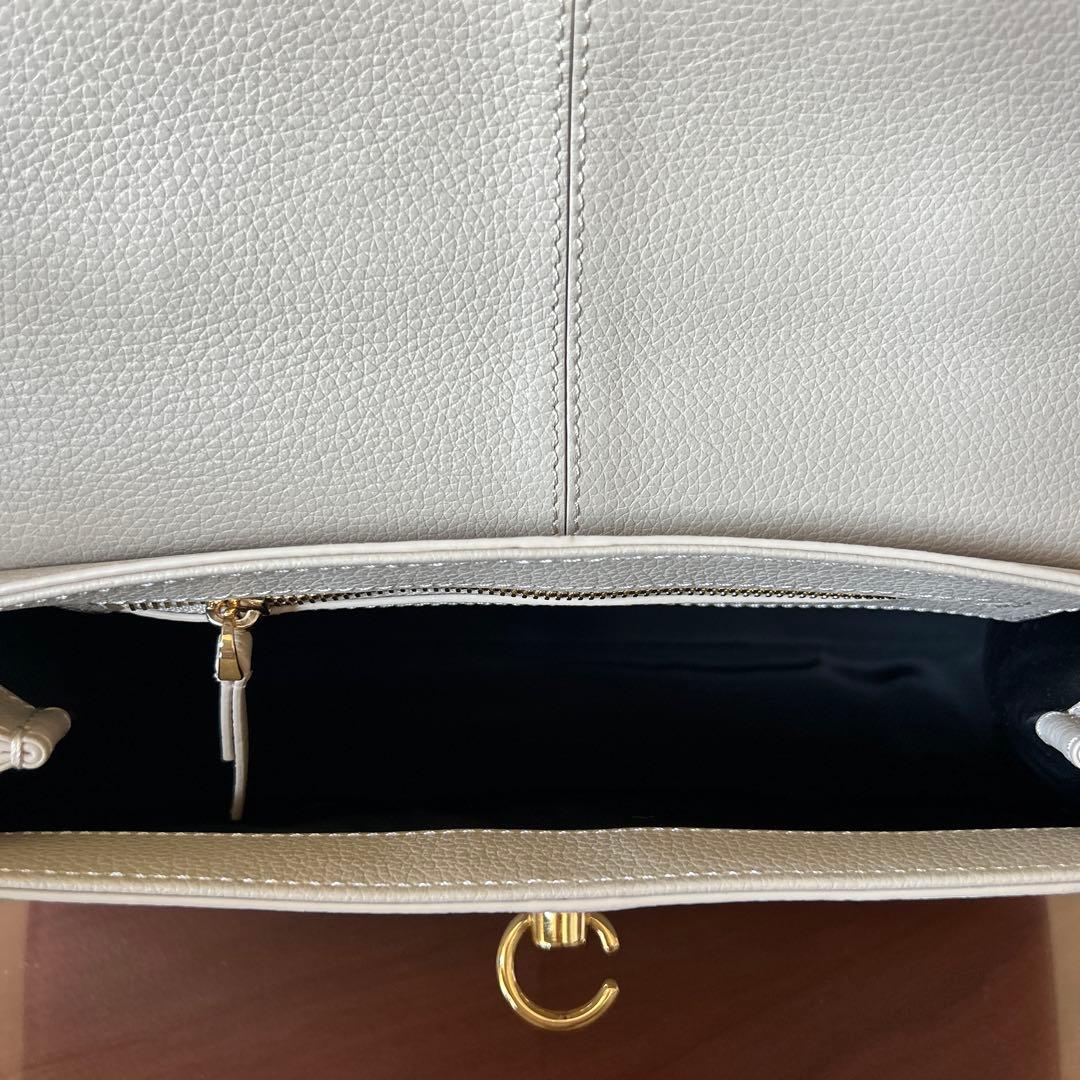 【美品】cafune カフネ ミディアムスタンス Medium スモーク