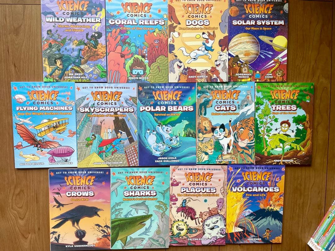 新品Science Comicsシリーズ29冊　洋書　英語絵本　漫画