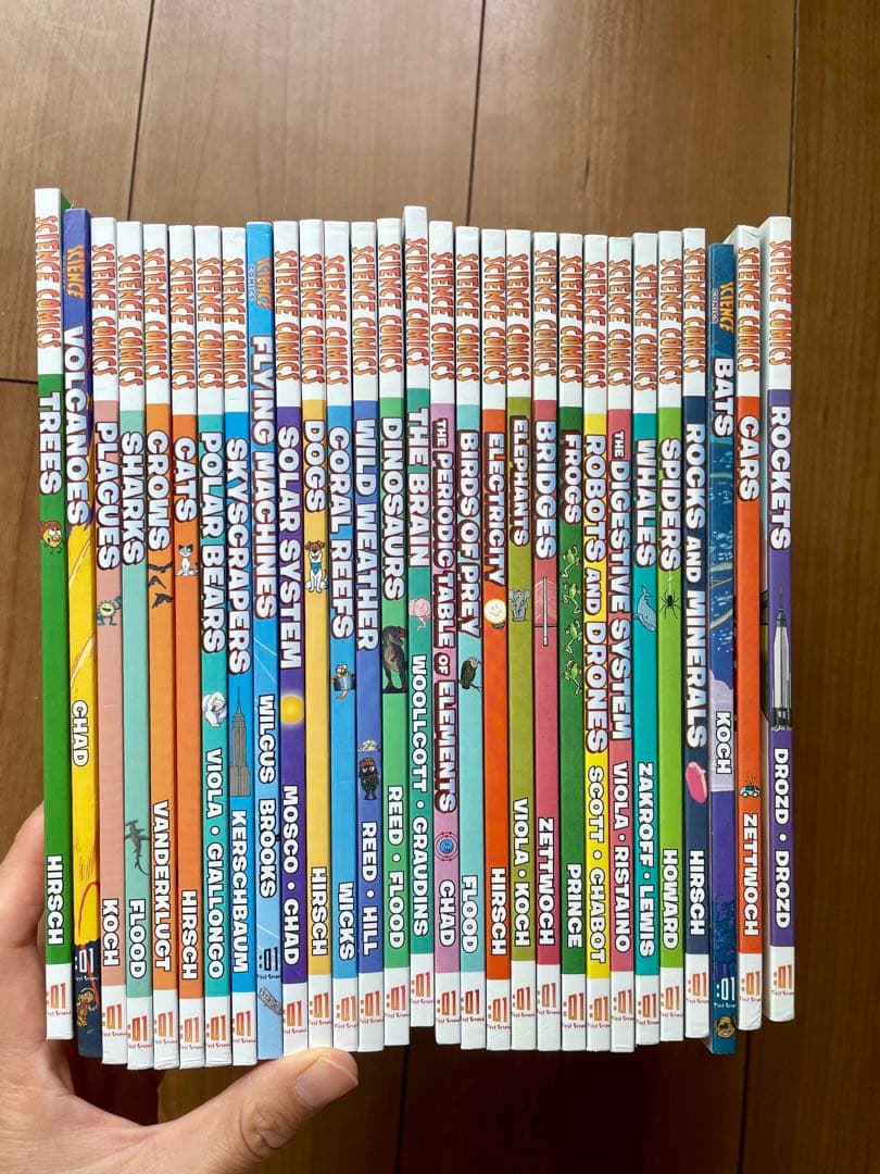 新品Science Comicsシリーズ29冊　洋書　英語絵本　漫画