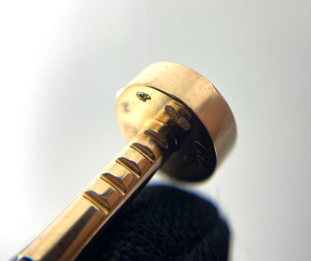 カルティエ　ジュストアンクル　タイピン　750YG K18 ゴールド