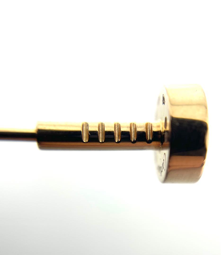 カルティエ　ジュストアンクル　タイピン　750YG K18 ゴールド