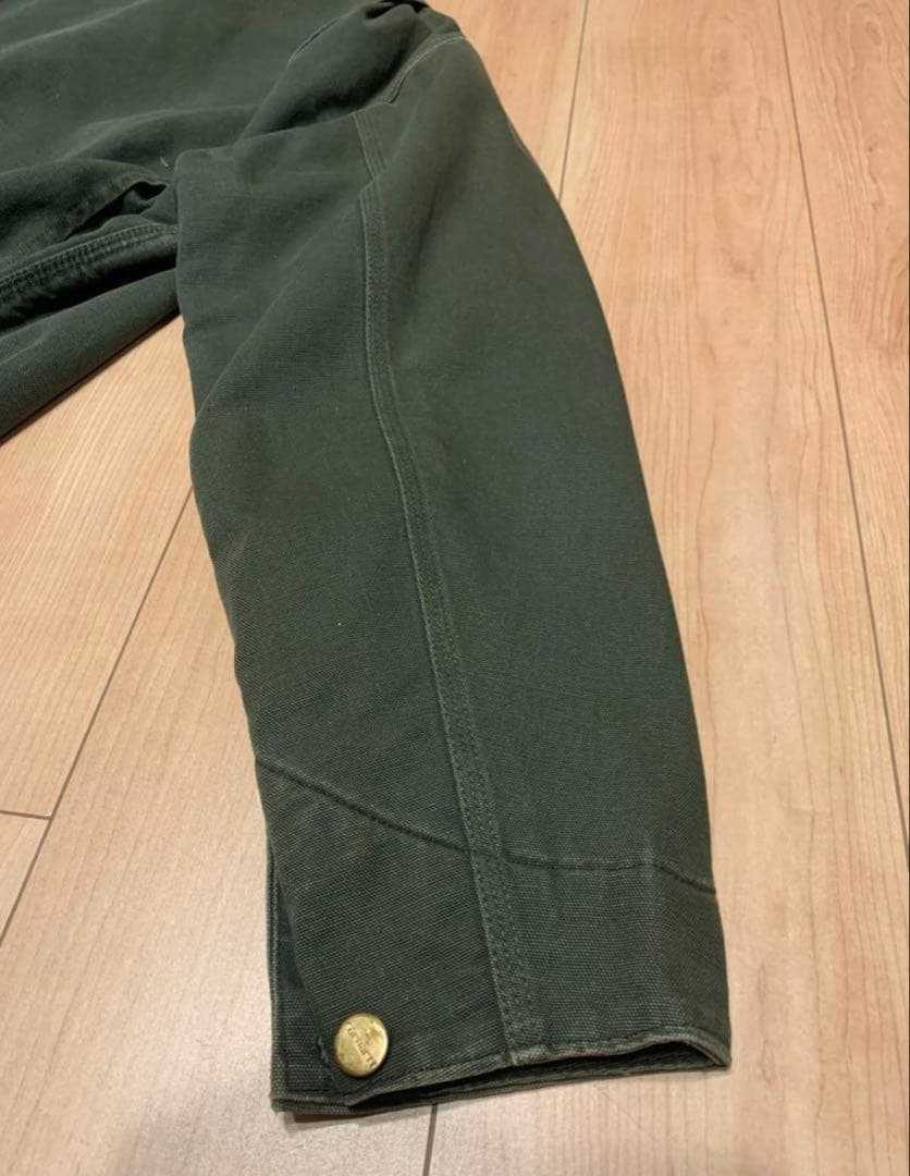 Carhartt 90s ミシガンチョアコート L 星タグ モスグリー状態◎