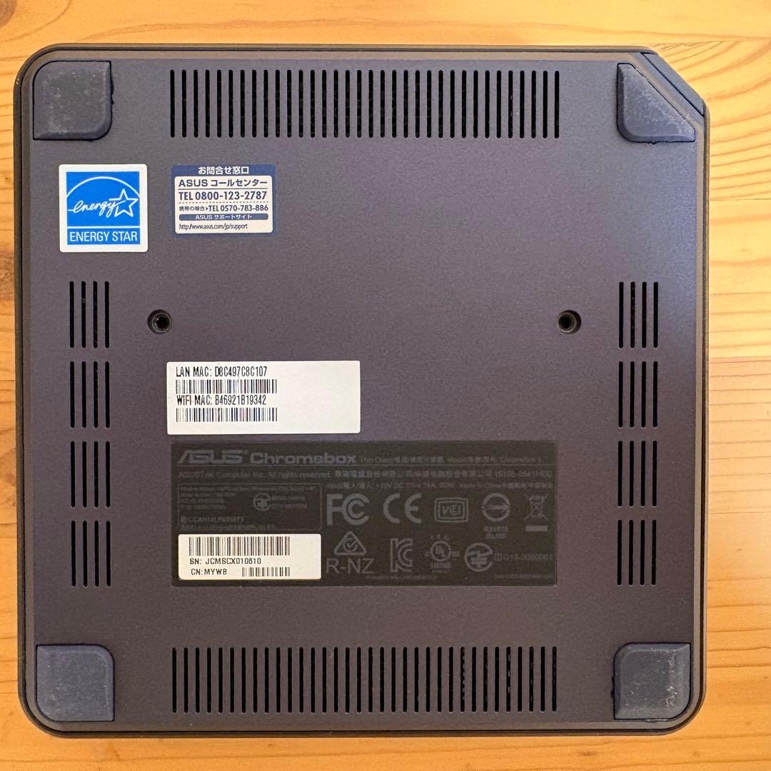 ASUS Chromebox 3 i7-8550U 第8世代 DDR4 4GB