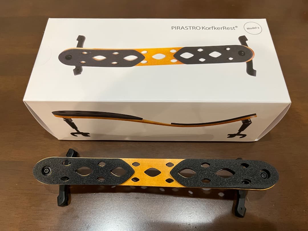 【試奏のみ美品】PIRASTRO KorfkerRest バイオリン用肩当て