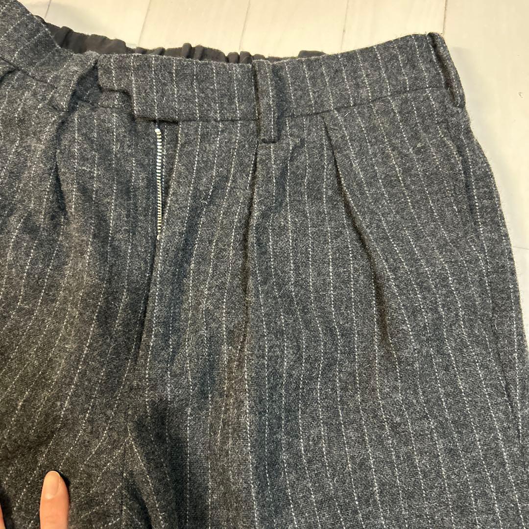 名作 23aw Name. STRIPE 2TUCK 35SLACKS ネーム