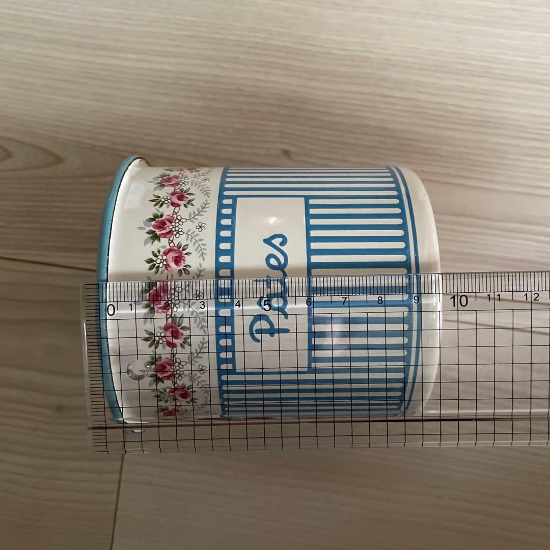 【値下げ中！】ホーロー入れ子式キャニスター3個セット