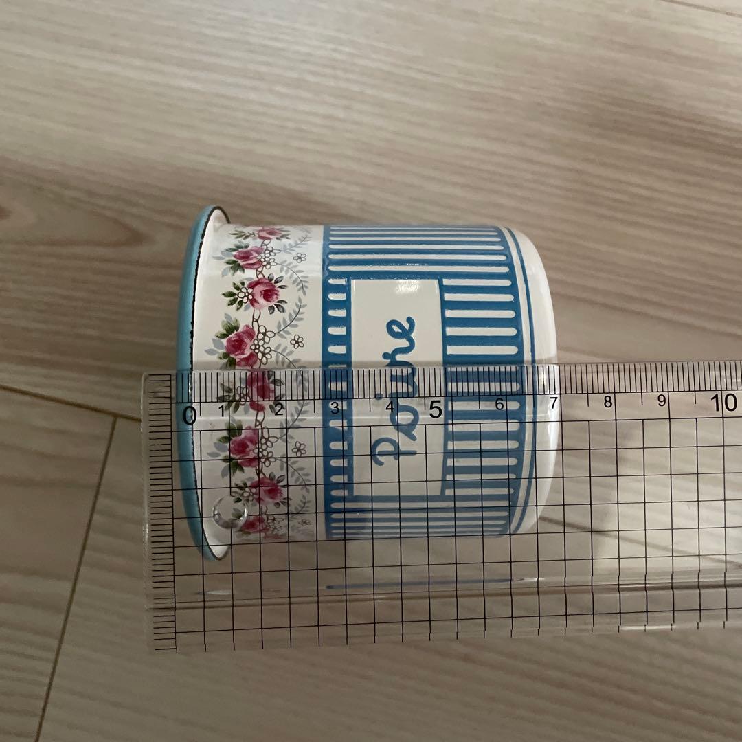 【値下げ中！】ホーロー入れ子式キャニスター3個セット