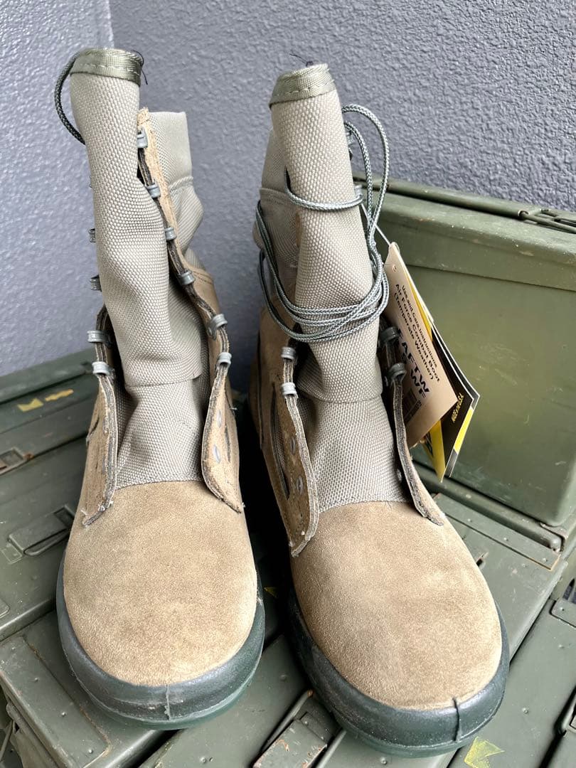 米軍放出新品Belleville コンバットブーツ8.5WF 実物