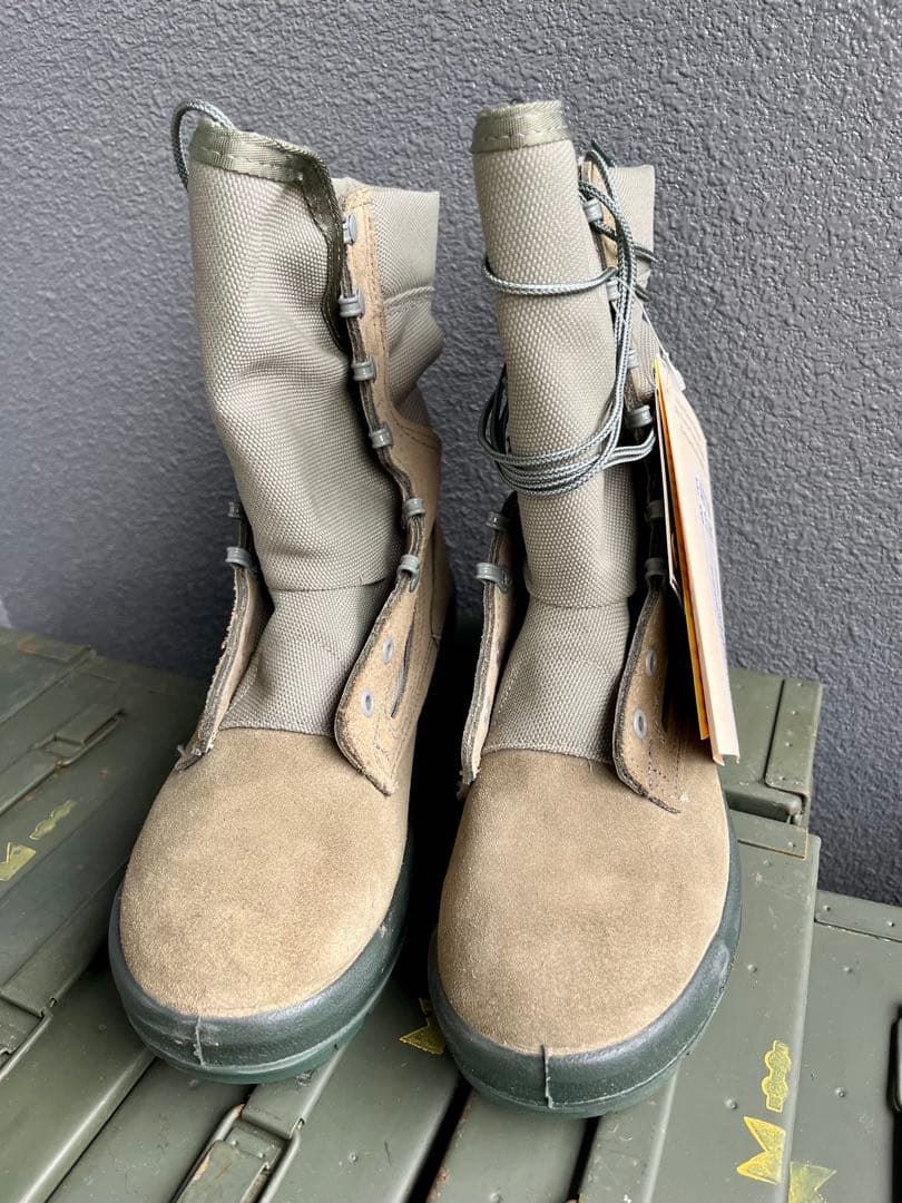 米軍放出新品Belleville コンバットブーツ8.5WF 実物
