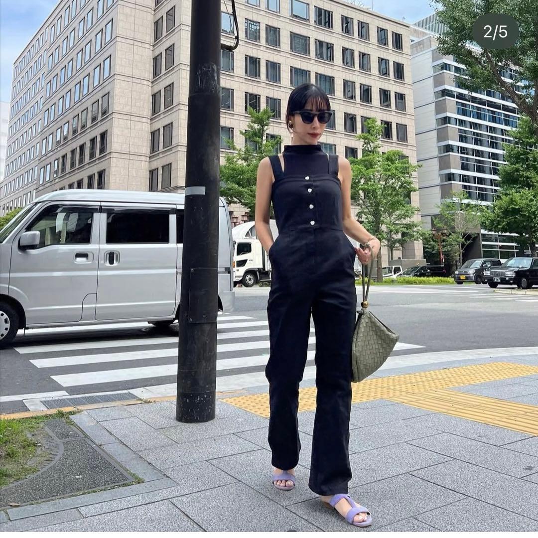 MEER.美品ハートボタンオールインワンHEART BUTTONALLINONE