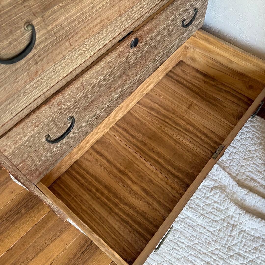 東京23区配送無料　昭和レトロ 桐タンス3段式 和風箪笥