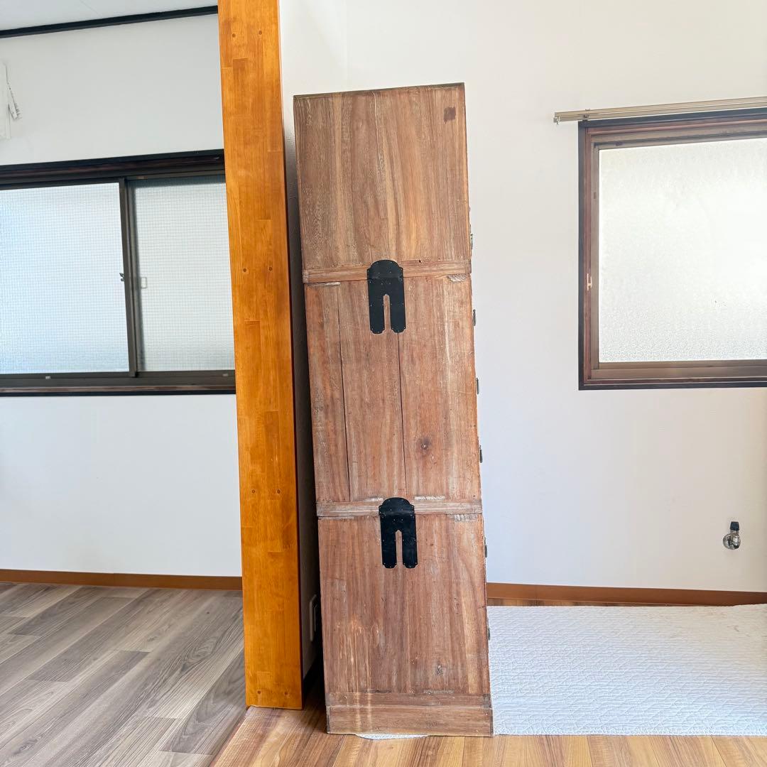 東京23区配送無料　昭和レトロ 桐タンス3段式 和風箪笥