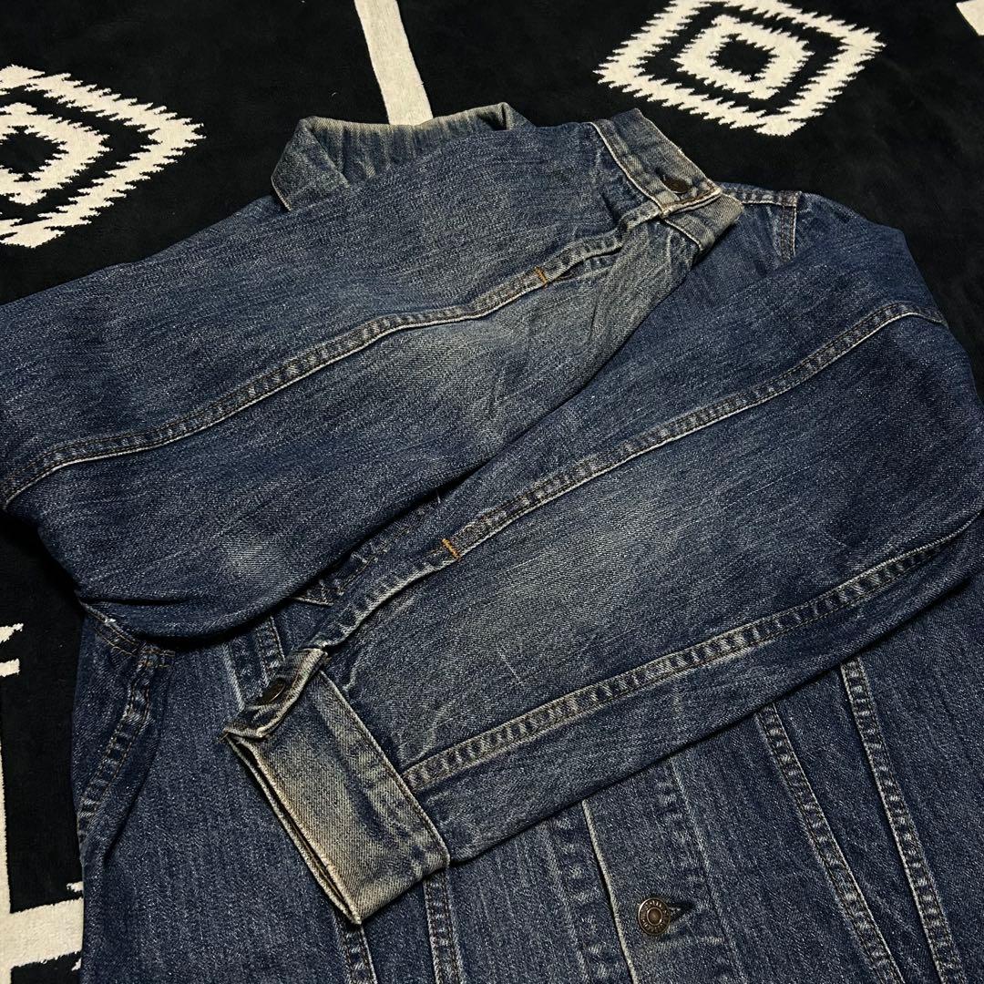 70s ヴィンテージ 希少 70505 46 リーバイス ケアタグ 黒カン 濃紺