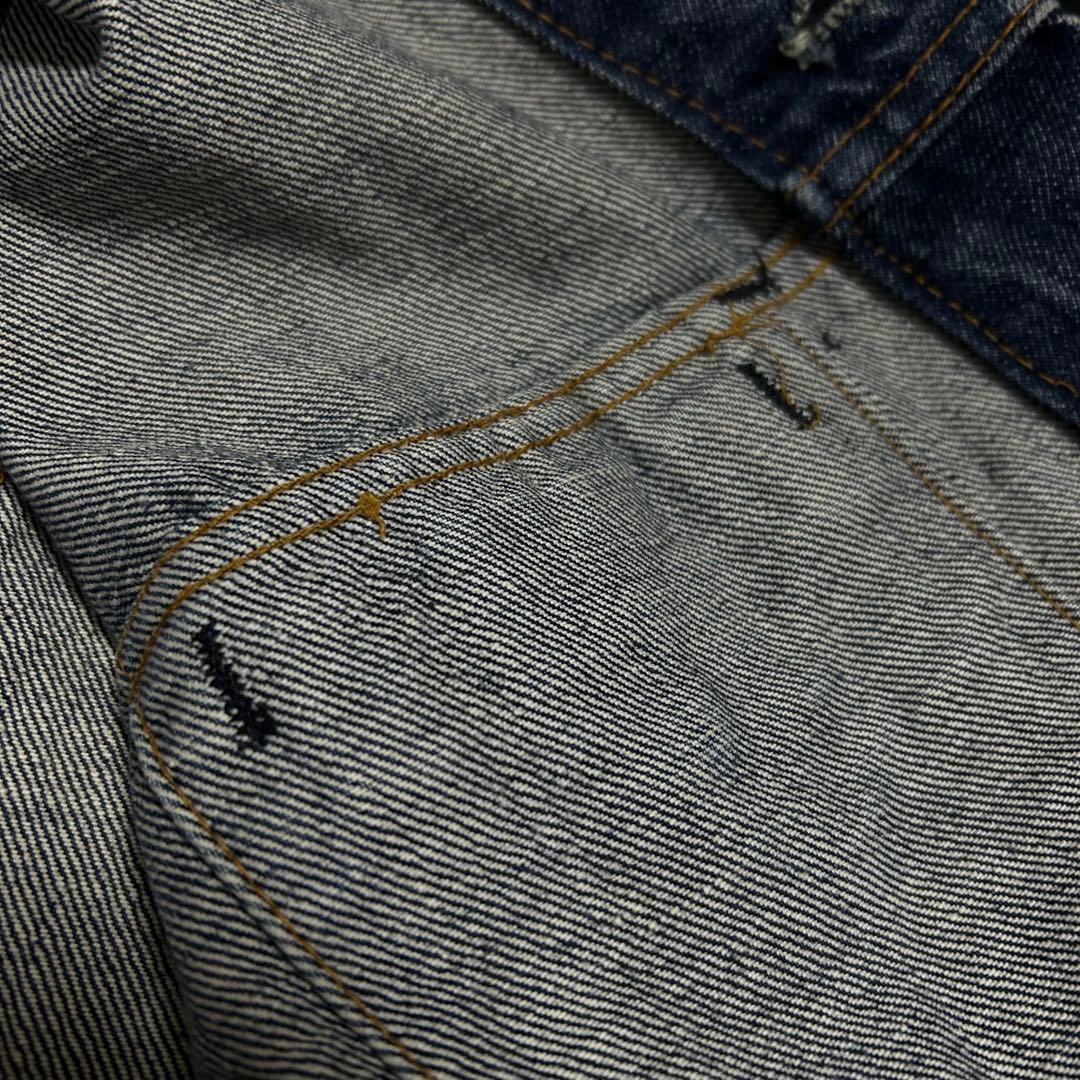 70s ヴィンテージ 希少 70505 46 リーバイス ケアタグ 黒カン 濃紺