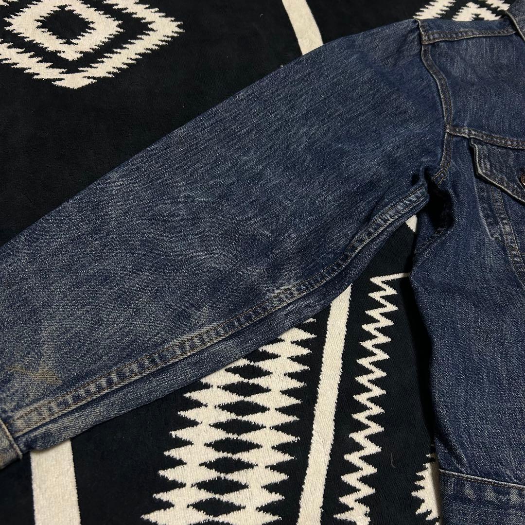 70s ヴィンテージ 希少 70505 46 リーバイス ケアタグ 黒カン 濃紺
