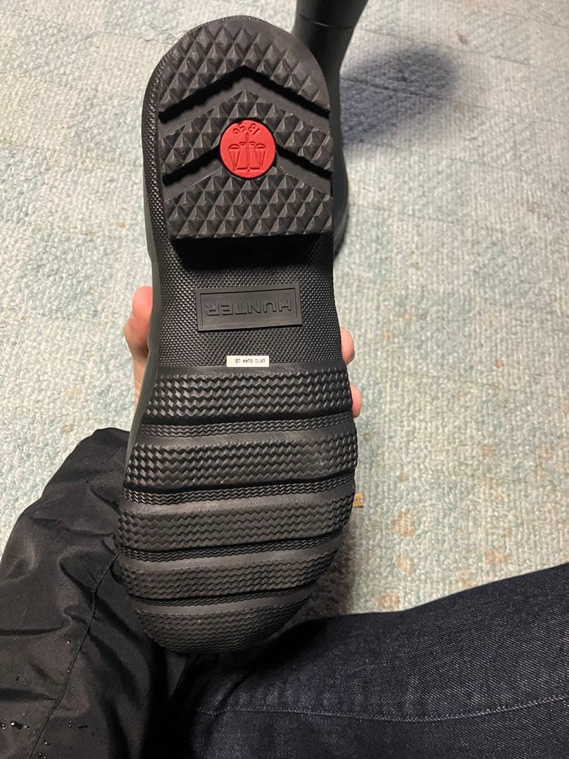 HUNTER ブラック 長靴 44