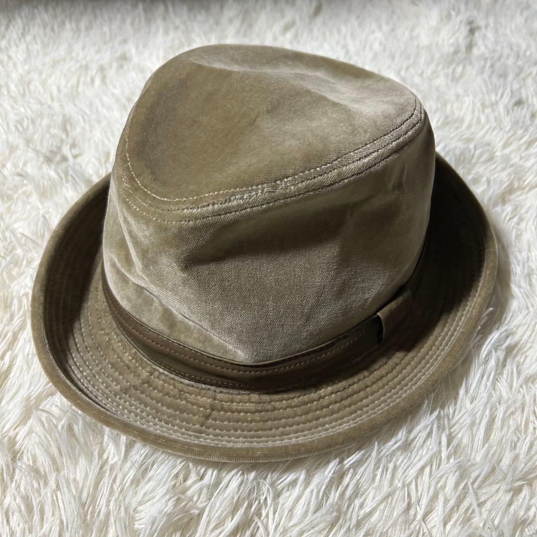 HERMES ハット 帽子 リボン