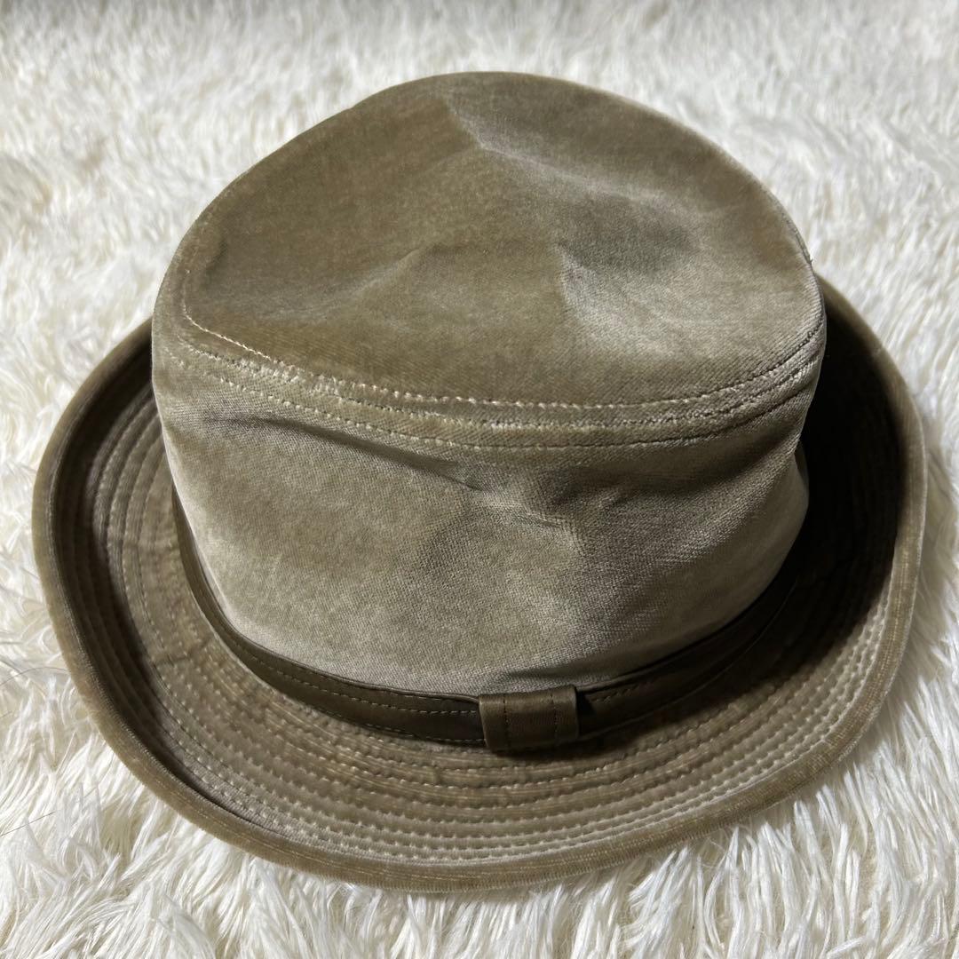 HERMES ハット 帽子 リボン