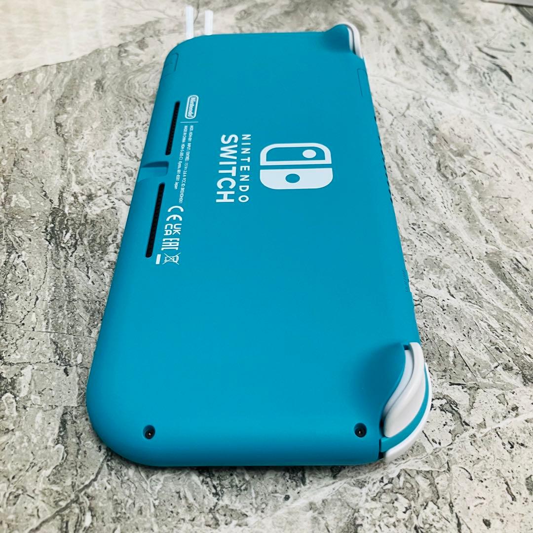 Nintendo Switch Lite ターコイズ 本体 箱付 画面保護