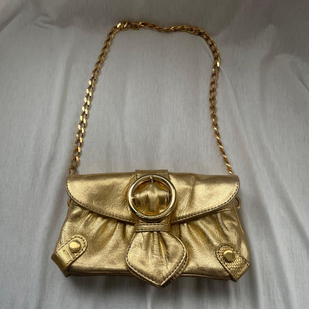Dolce & Gabbana D&G ゴールド パーティーバッグ