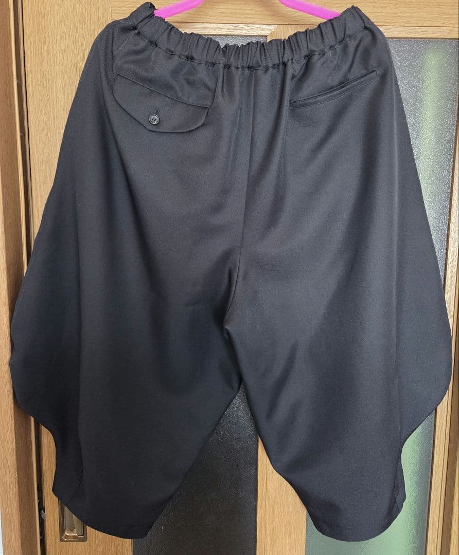 ブラックコムデギャルソン　サルエルパンツ