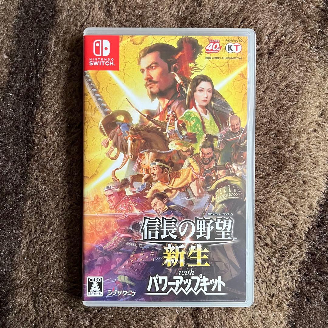 信長の野望 新生 with パワーアップキット Switch版 中古品