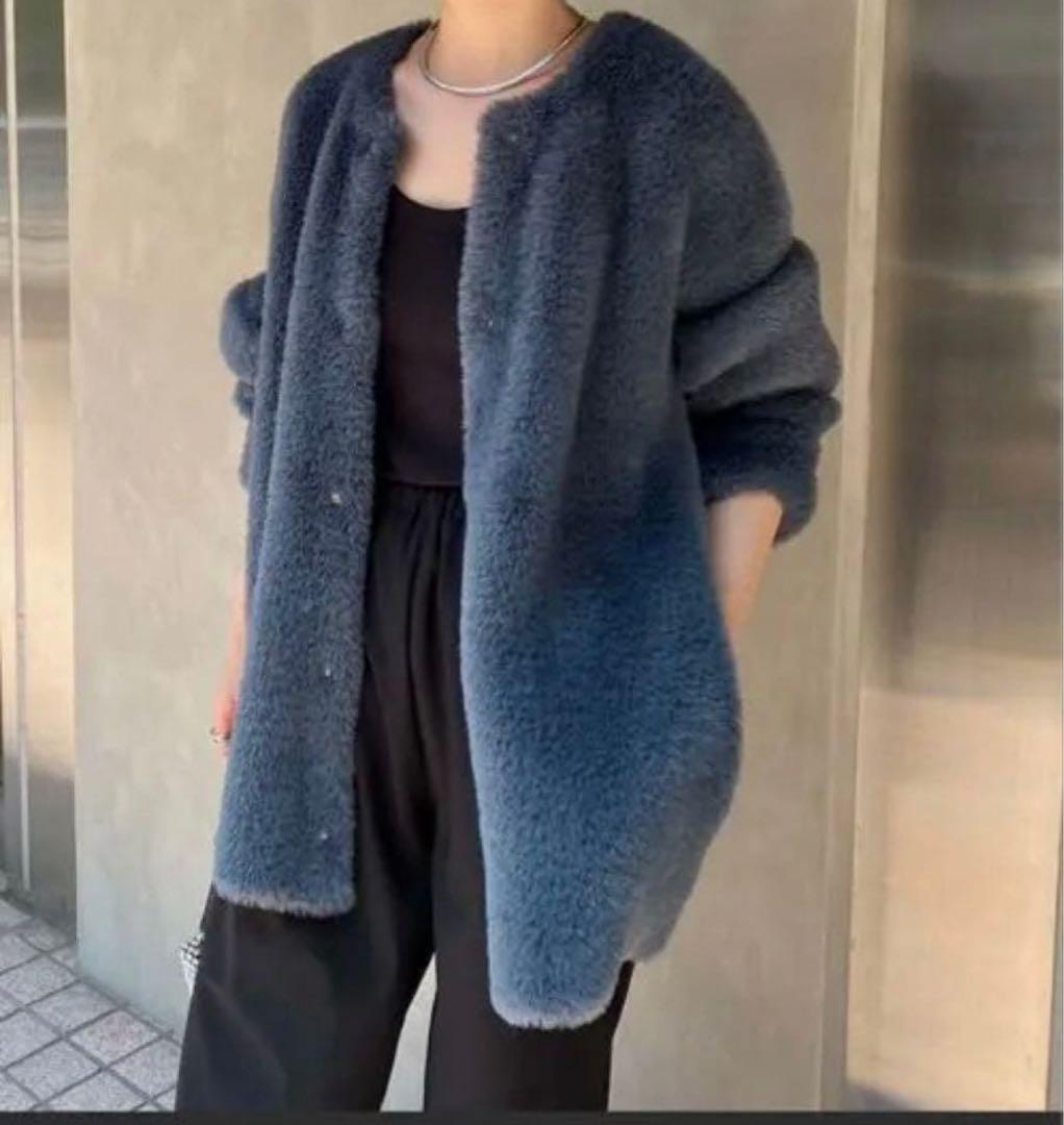 ガリャルダガランテ　フェザーヤーンカーディガン