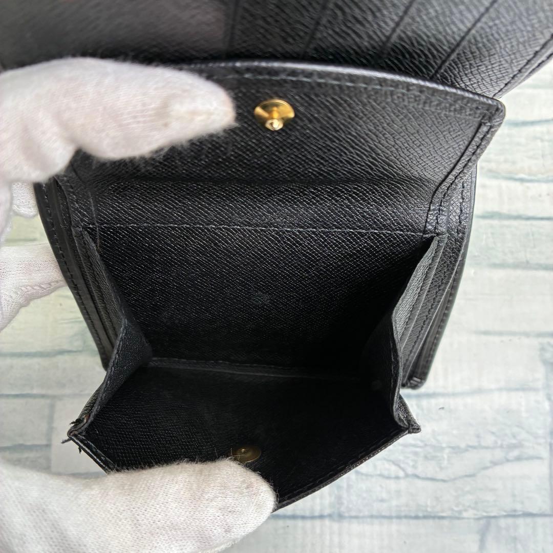 極美品　50 LOUIS VUITTON ルイヴィトン　エピ　折り財布　et4