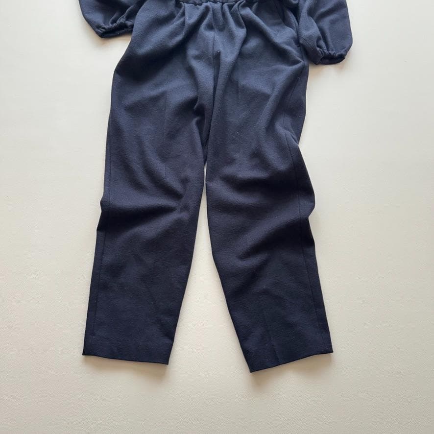 Demi-Luxe BEAMS AK+1 ジップアップ オールインワン M　紺