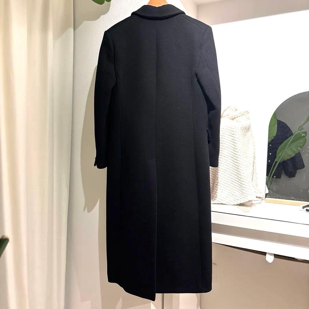 ZARA ウールチェスターロングコート美品