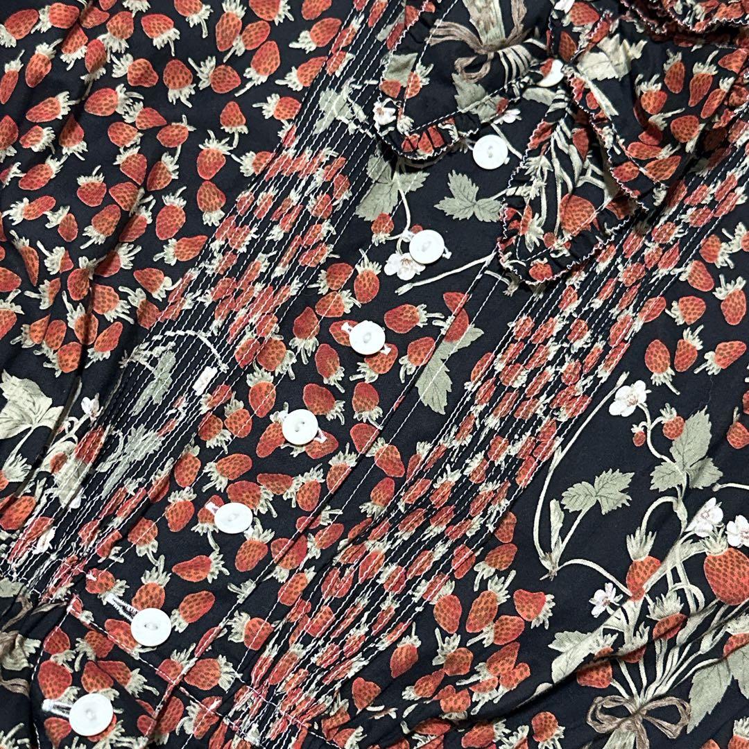 希少 ピンクハウス 80's ヴィンテージ 金子功 苺 ワンピース ストロベリー