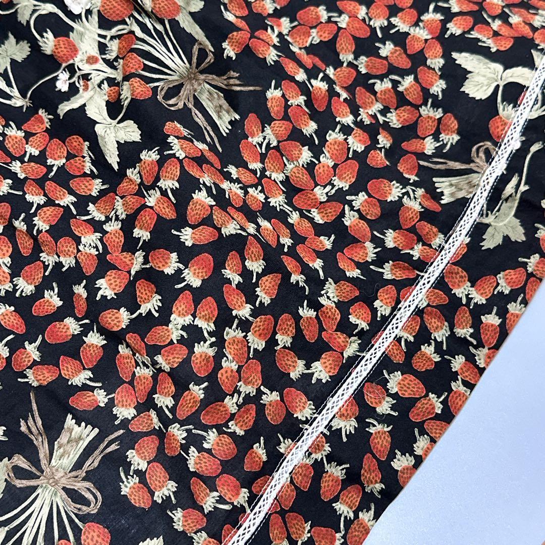 希少 ピンクハウス 80's ヴィンテージ 金子功 苺 ワンピース ストロベリー