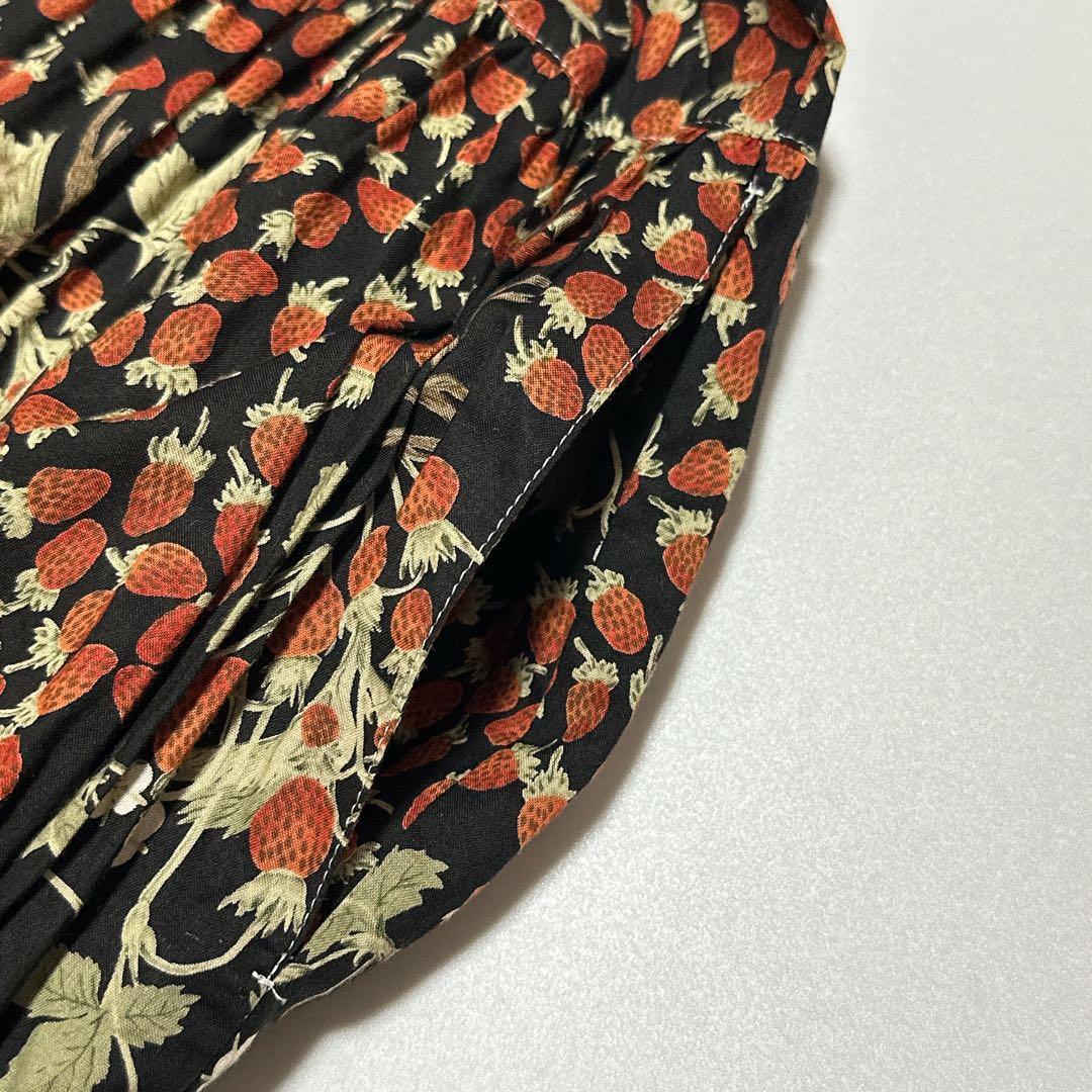 希少 ピンクハウス 80's ヴィンテージ 金子功 苺 ワンピース ストロベリー