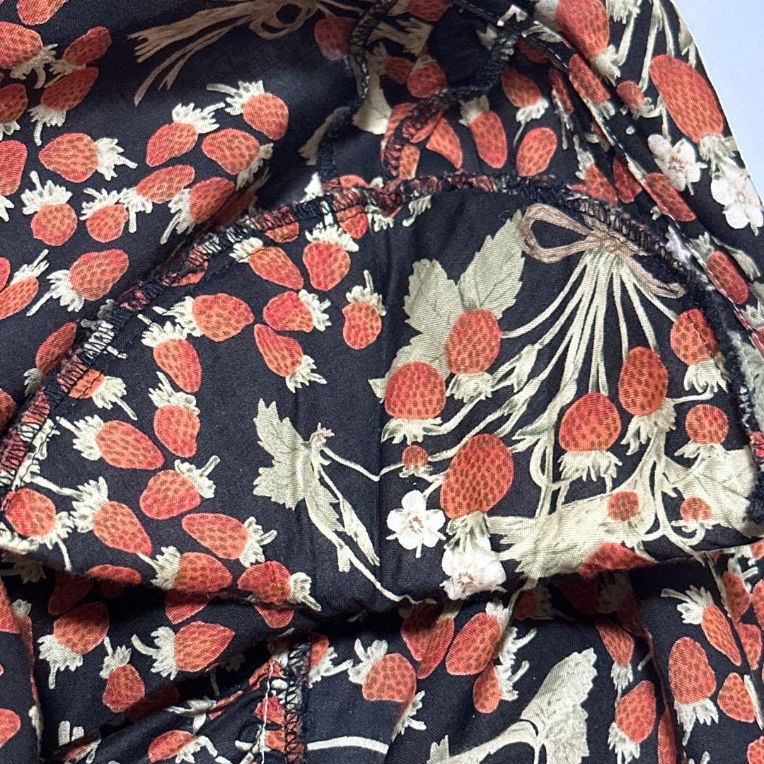 希少 ピンクハウス 80's ヴィンテージ 金子功 苺 ワンピース ストロベリー