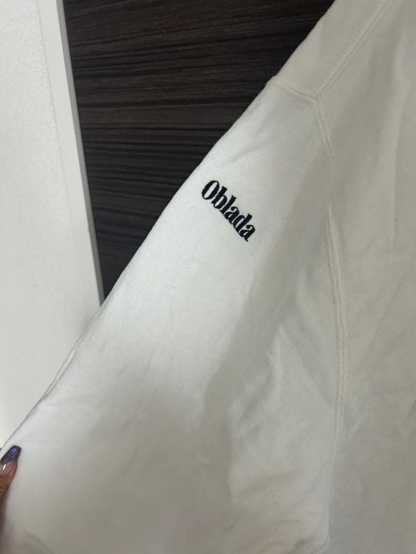 Oblada オブラダ HELLO SWEAT アインシュタイン(白)