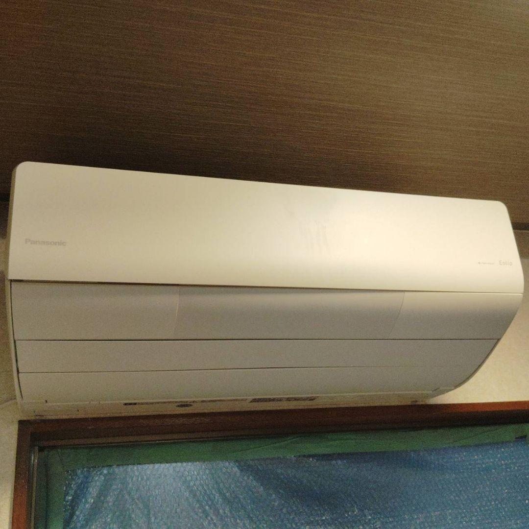 【静岡】お取引パナソニック エアコCS-X281D-W 2021年製10畳中古