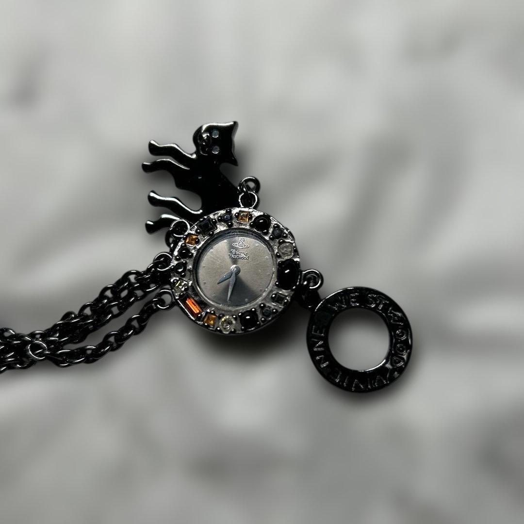 Vivienne Westwood Black Cat 時計